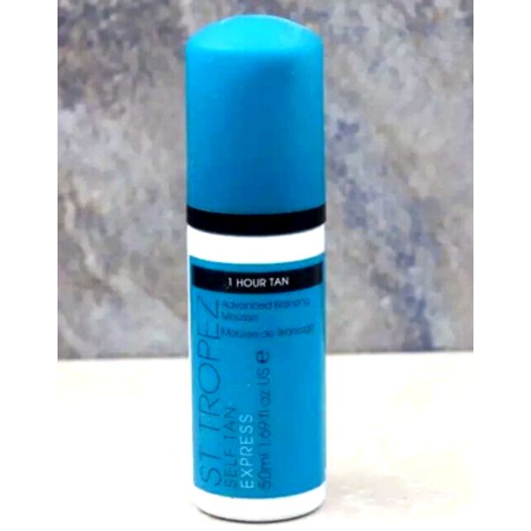 St Tropez Self Tan Express Advanced Bronzing Mousse- 1 Hour Tan - 1.69 oz/50 ml