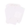 10 Pcs Kraft Paper Wine Bottle Boxes Hanging Boxes with Window Foldable White Case Wine Accessory Sets for Decor