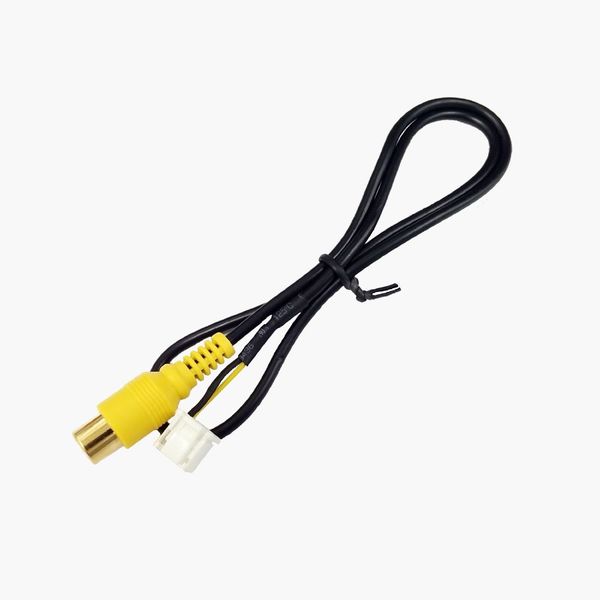 CA-C100 Compatible Kenwood Dedicated Terminal/Universal RCA Converter Rear Camera Connection Cable, 20.9 inches (53 cm), ISO9001 Certified Factory RoHS