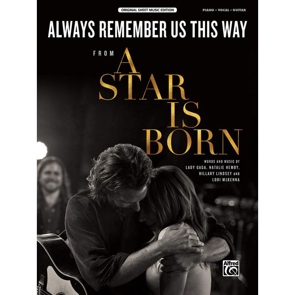 Always Remember Us This Way: From a Star Is Born, Sheet (Original Sheet Music)