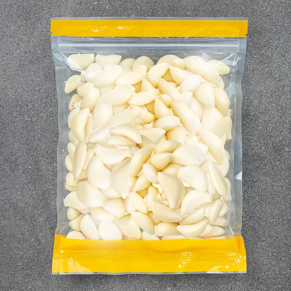 Domestic Peeled Garlic, 500g, 1ea