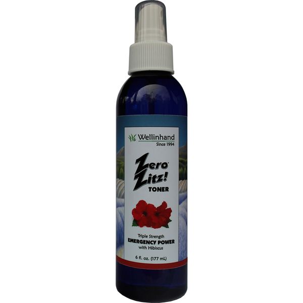 Wellinhand's Zero Zitz! Emergency Power Astringent Toner 6 oz10