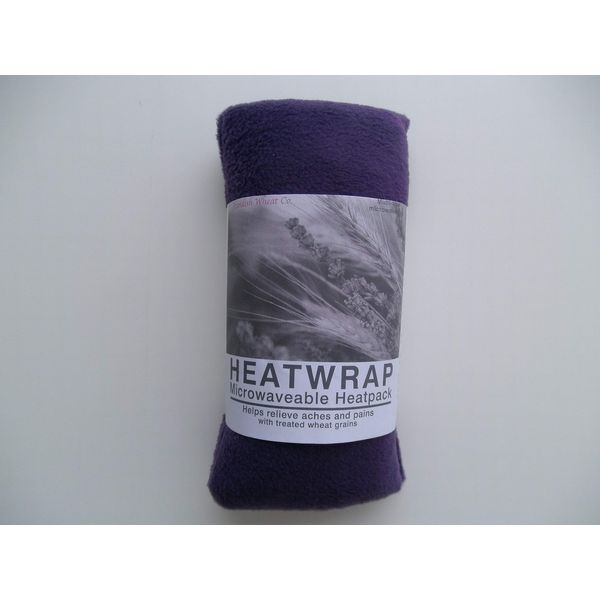 Microwave Fleece Wheat Bag - Purple - UNSCENTED