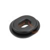 sourcing map Side Cover Grommet Single Side Rubber Oval Washer 4Set