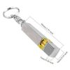 Kozelo Static Dissipative Keychain - [ Cylinder Shape ] Electrostatic Discharge ESD Key Ring Static Eliminate Tool, Yellow