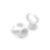Disposable Glue Ring Holder 100 Count (178) White (E)