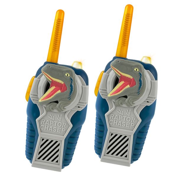 EKids JW-212.UEXV22M Jurassic World: Dominion Walkie Talkies,White,25.4 x 0.2 x 4.8 centimetres