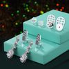 Big Earring Backs Replacements for Droopy Ears, 4 PCS Durable Earring Lifter Backs for Heavy Earrings, Locking Backings for Studs, Multicolor