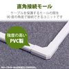 ELECOM LD-GAFM1/WH Right Angle, White