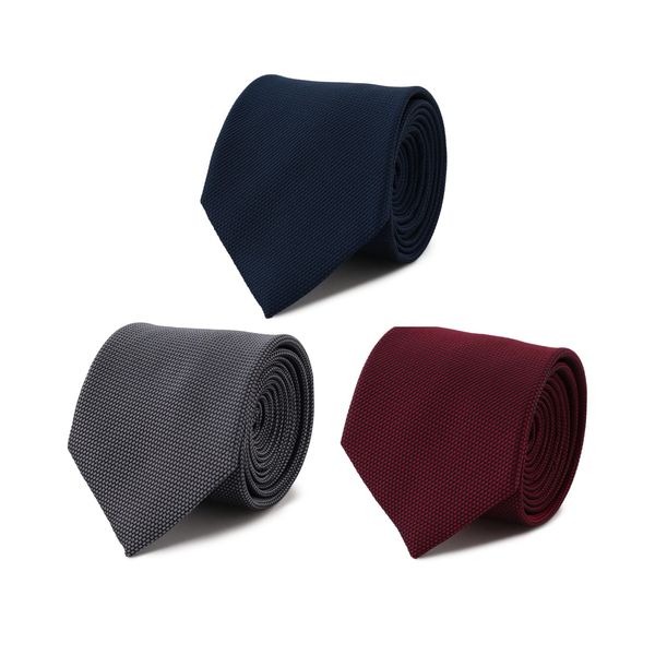 Orihika Necktie Set of 3, Washable, Gift Box, Men's, Free Size, Set of 3, AZSET6-4