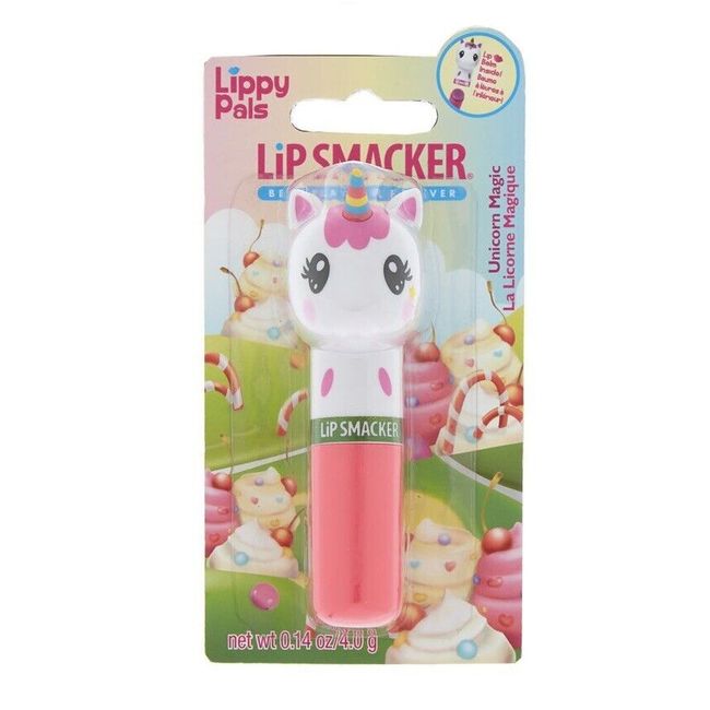 Claire’s Rainbow unicorn lip smacker balm lippy pals Lipgloss Makeup Cosmetics