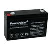 PowerStar 6V 10.0Ah SLA Battery for Streamlight Litebox SL40 Flashlights