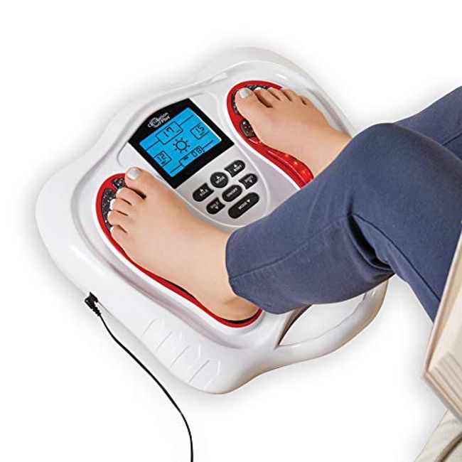 TENS EMS Foot Massager Booster Machine Feet Legs Circulation Device Pain  Relief