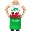 I'm Not Only A Perfect Cook I'm Welsh Too Sublimation Apron