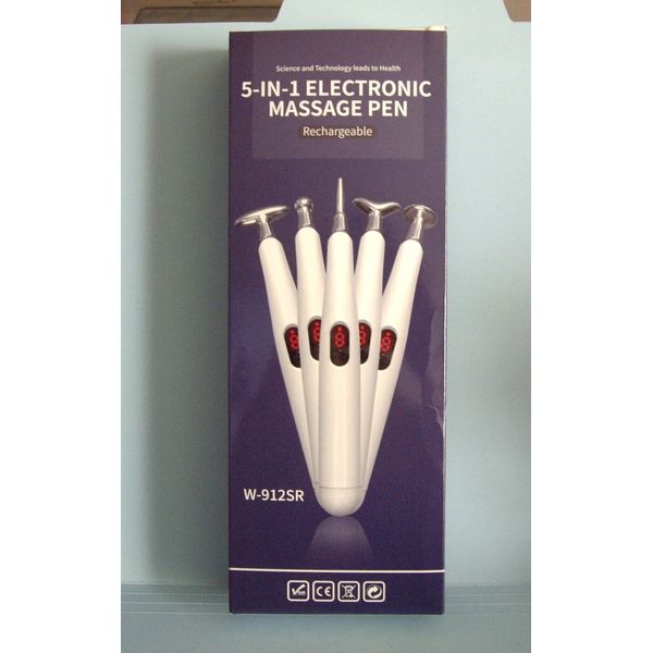 5 In 1 Electronic Rechargeable Massage Pen