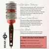 Head Jog 97 Heat Wave Ceramic Brush Black 52mm