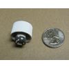 All White 7/8" Knob & Decora wall plate for Impedance Matching Volume