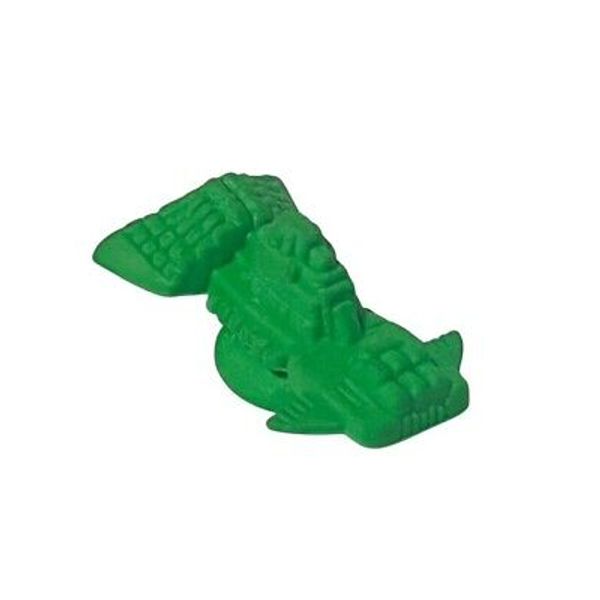 Spaceship Ship Diener Rubber Toy Figure Eraser Monster Alien Kaijou Green BC1