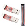 KKHMF 2PCS CP2102 USB 2.0 to TTL UART Serial Converter Module with 10P PRGMR Cable