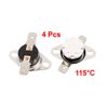 uxcell Temperature Switch Thermal Control Switch KSD301 115C 239F NC Pack of 4