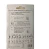 Padlock Long Shackle 4 Digit Combination Lock Security Home - Black
