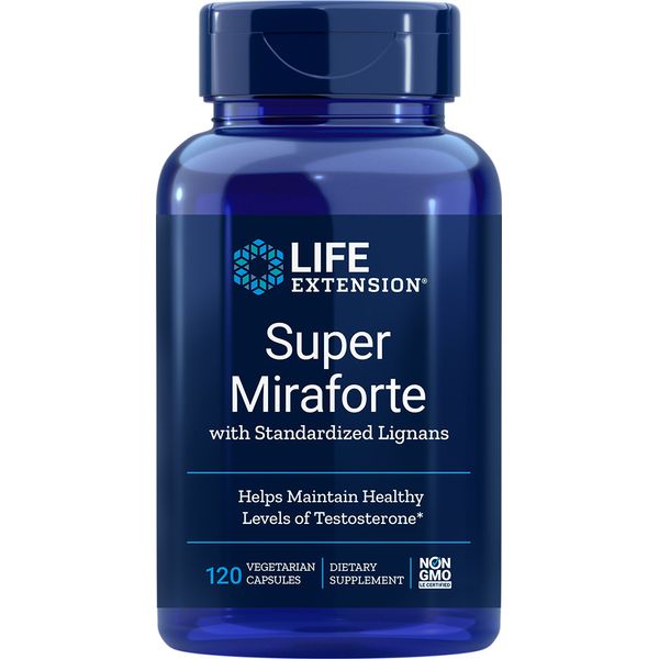 Super Miraforte with Standardized Lignans, 120 vegetarian capsules