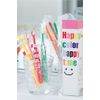 L APIS: Lapis Toothbrush, Dental Recommended, Happy Colors, 12 Colors, Animal Pattern, Baby Teeth, Safety Design, Gift, Educational, 1 Year Old, 2 Years Old, 3 Years Old, Baby, Animal, Clear Case
