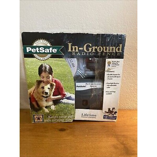 Petsafe Radio Fence Pet Containment System PRF3004W With RSC UL-250 Transmitter