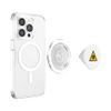 Icy Road Freeze Warning Sign PopSockets PopGrip for MagSafe