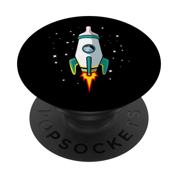Baby bottle Rocket PopSockets Swappable PopGrip