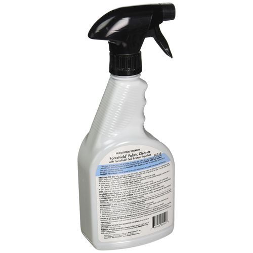 ForceField Fabric Cleaner - Professional Strength - Deeply Penetrates Water Safe Fabric & Fibers of Upholstery, Clothing, Rugs & Carpeting 22oz