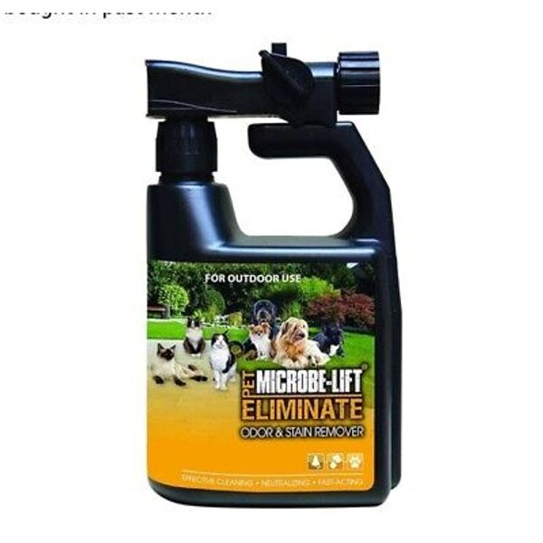 MICROBE-LIFT Outdoor Pet Odor Eliminator for Strong Odor on Turf, Patios, Deck