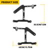 FRONT SIDE BUMPER SUPPORT BRACKETS FOR DODGE PICKUP RAM 1500 2013-18 FOG LAMP