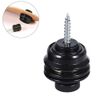 Gasea 4pcs Guitar Strap Lock Flat Head Metal Button Security Straplock Quick Release Strap Retainer System for Electric Acoustic Guitar Replacement