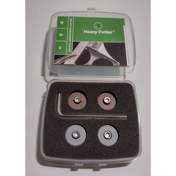 Boccieri Heavy Putter Weight Management System WMS Kit Pro Training