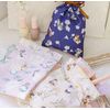 mofusand Small Drawstring Flower Yellow