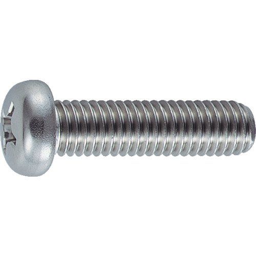 トラスコ中山(TRUSCO) ナベ頭小ネジ ステンレス 全ネジ M2×20 110本入 B05-0220