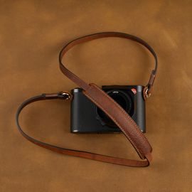 Handmade Genuine Leather Camera Strap Shoulder Sling Belt For Sony