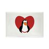 CafePress Penguin Valentine Magnets Rectangle Magnet (10 pack)