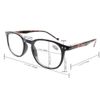 Eyekepper 5-Pack Spring Hinges Reading Glasses Sunshine Readers Grey Lens +2.0