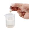 sourcing map Plastic Dropper Bottles, 50ml/1.7 oz Empty Squeezable Dropper Bottle with Cap, Pack of 20