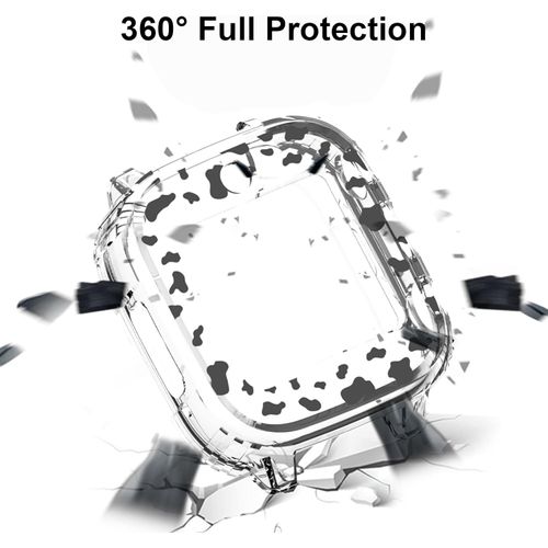 NTidea Screen Protector Case Compatible with Cosmo JrTrack 4 3 Smart Watch, Soft Color TPU Shockproof Cover Slim Guard Thin Bumper Shell Protector, Pattern A