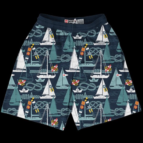 Seaborn Marylander / Athletic Shorts - X-Small / Blue