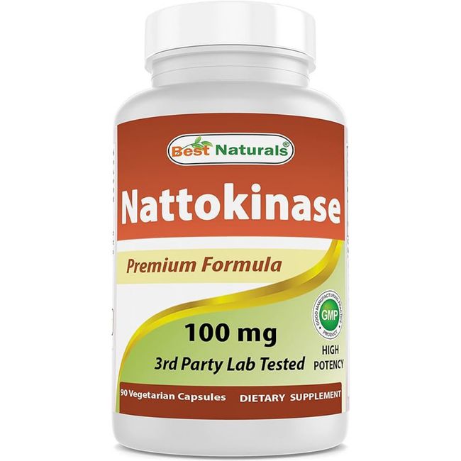 Best Naturals Nattokinase 100 mg 90 Vcaps