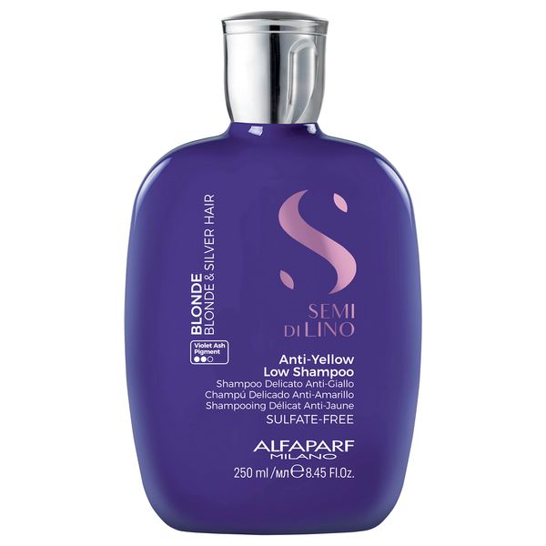 Alfaparf Semi Di Lino Blonde Anti Yellow, Sarı Karşıtı Şampuan, Þampuan, 250 ml