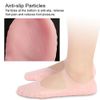 Moisturizing Silicone Sock, Silicone moisturizing Socks for Women and Men Foot, Non-Slip Silicone Socks, Anti-Split moisturizing Socks, Protect Foot Care Tools, 2pcs(M-Rose)