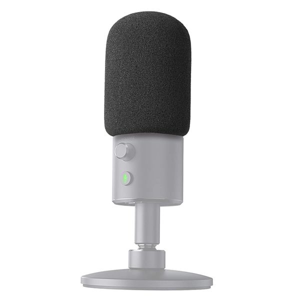 YOUSHARES Seiren X Windschutz Schaumstoff Popschutz - Mikrofon Foam Windscreen Pop Filter für Razer Seiren X Streaming Microphone