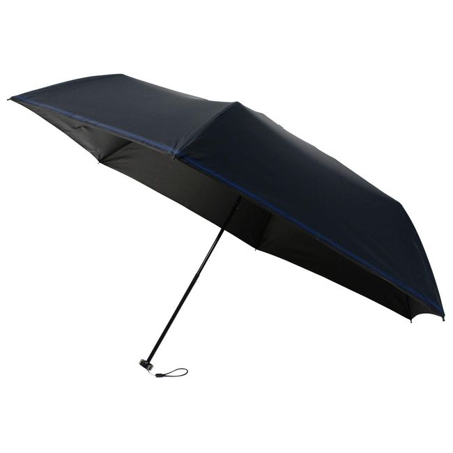 Mabu SMV-40342 Sun Umbrella, Navy Blue, Sun or Rain, Heat-Cut Ti for MEN