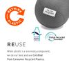 Full Circle Clean Reach Refill Bottle Brush, White