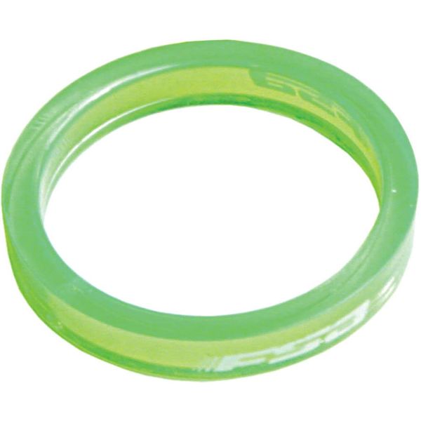 FSA Polycarbonate Headset Spacer-Pack of 10 (1-1/8-Inch x 5mm, Green)